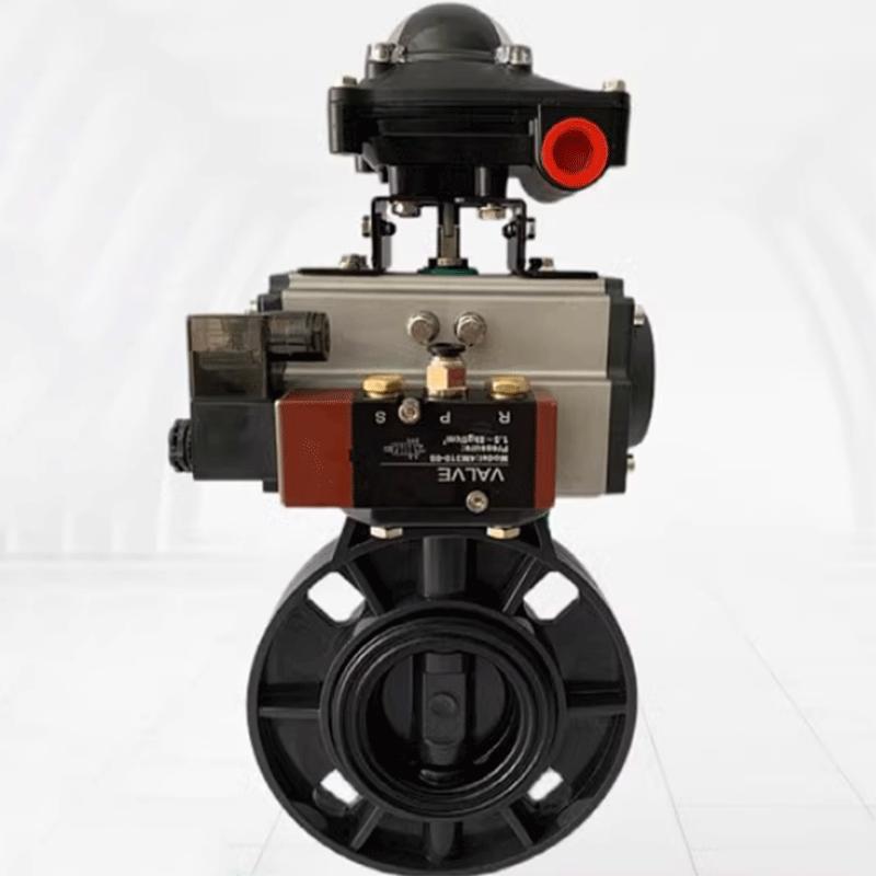 Kailiwei U-PVC Pneumatic Butterfly Valve