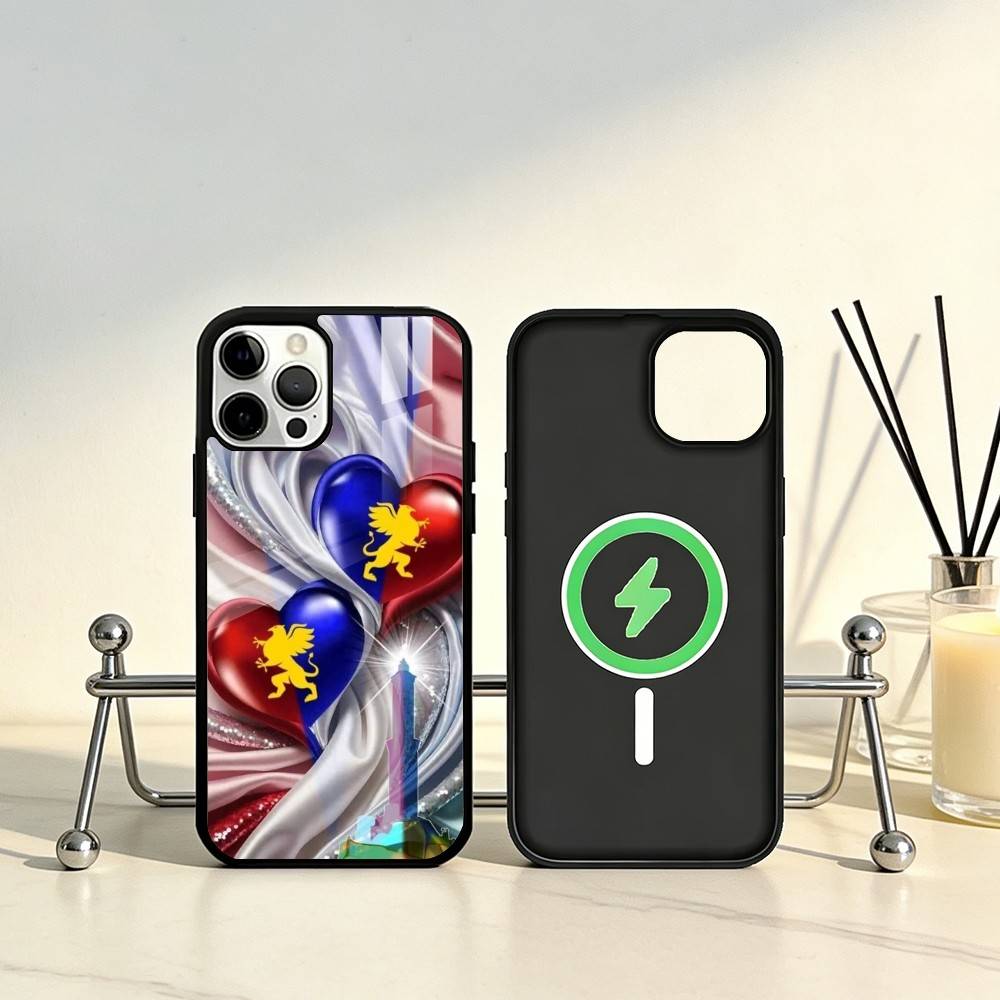 G-Genoa Phone Case For iPhone17,16,15,14,13,12,11 Plus,Pro Max Magnetic For Magsafe Wireless Charging