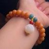 Weathered Jade-like Bodhi Root Bracelets Jewelry