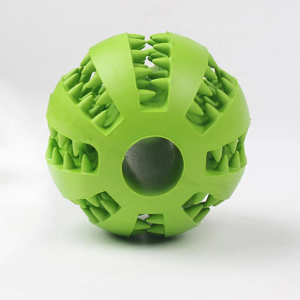 Pet Sof Pet Dog Toys Toy забавная интерактивная эластичная игрушка для жевания собак, мяч для чистки зубов собаки, сверхпрочный резиновый мяч