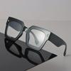 Minimalist Luxury Transparent Glasses Cool Square Frame Eyeglass Women Men Cool Clear Lens Frame Glasses