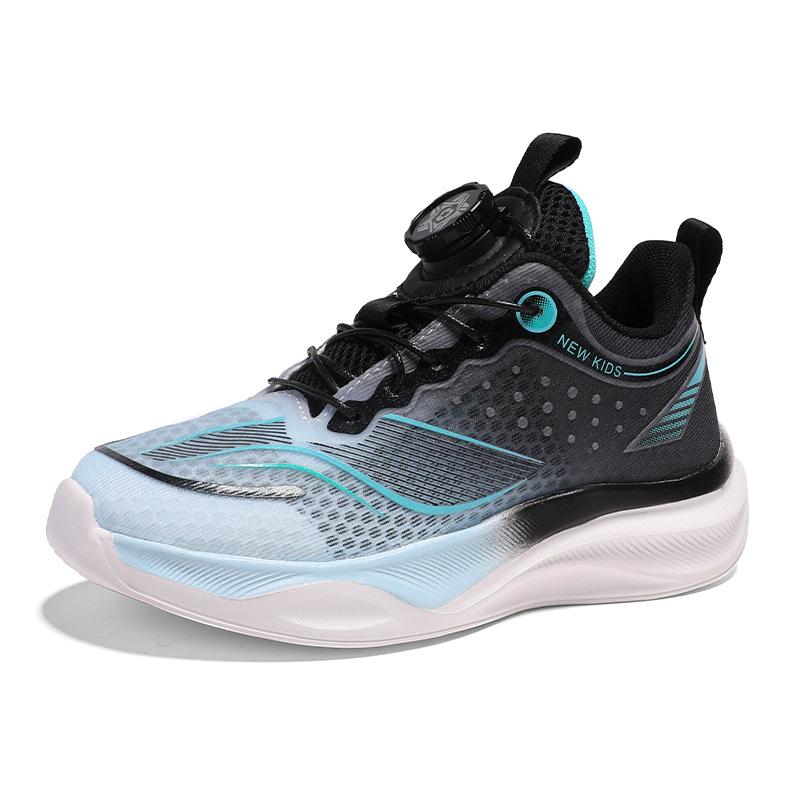 Обувь для мальчиков весна и осень детские сетчатые кроссовки для мальчиков среднего и старшего возраста дышащие беговые сетчатые туфли