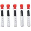 5Pcs Thick Glass Straight-Tip Eye Dropper Clear 1ml Dropper Measurer  Liquids