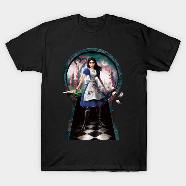Alice Madness Returns T Shirt Suitable For All Seasons Oversized Unisex Personality Clothes Hot Product Classic Streetwear Tees