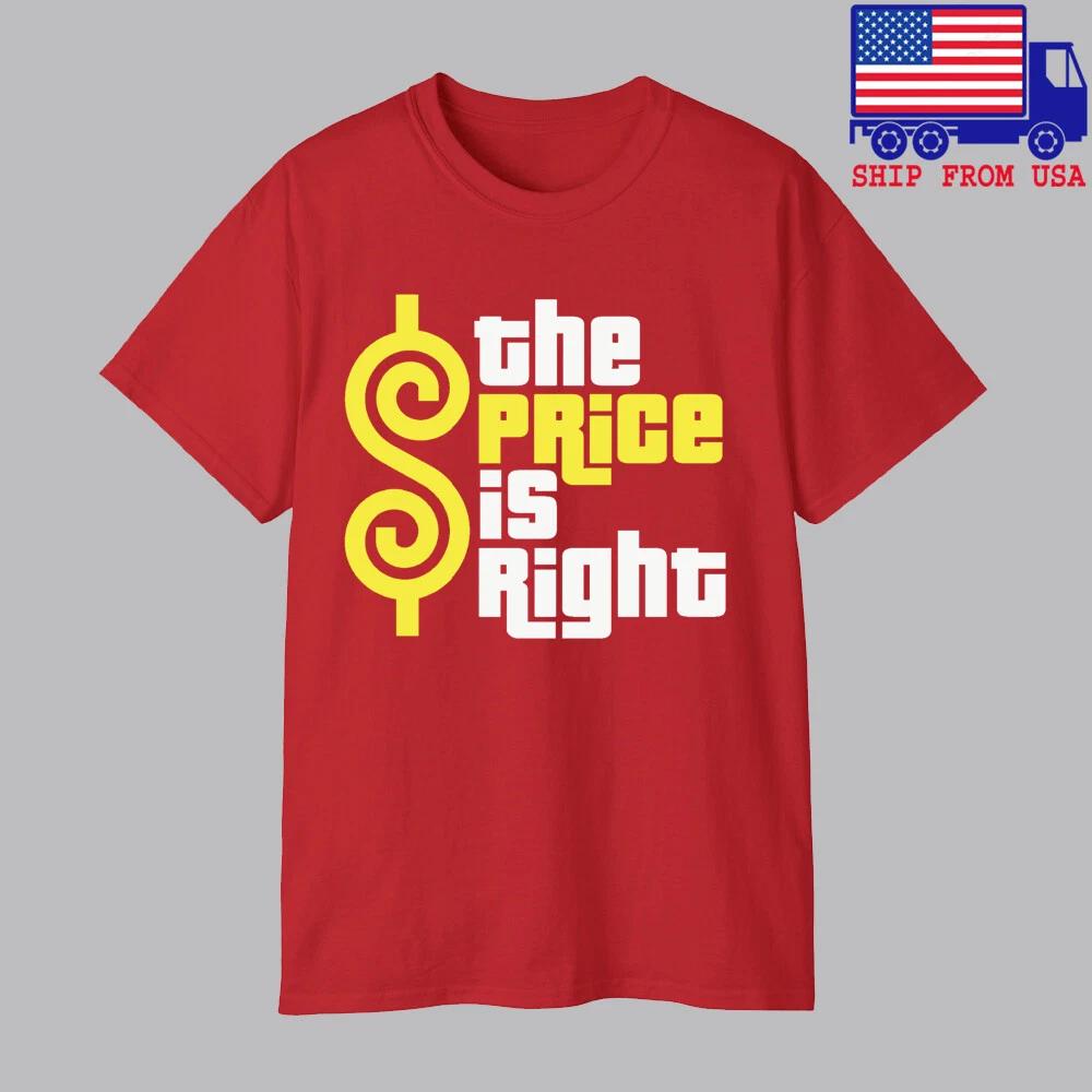 The Price is Right Tv Show Game Show Men's Red Size S-5XL