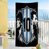Football Messi Beach Towel Super Soft Microfiber Quickdry Fabric Comfortable Lightweight