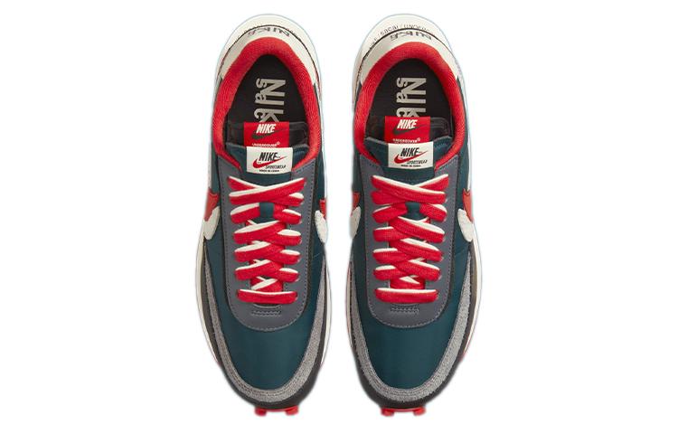 Nike X Sacai X Undercover LDWaffle 'Midnight Spruce University Red' DJ4877-300