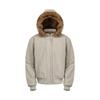 American-Style Winter Padded Jacket with Fleece Lining, Thickened Deconstructed Cotton Coat for Men and Women, High-End Loose Hooded Outerwear, Trendy