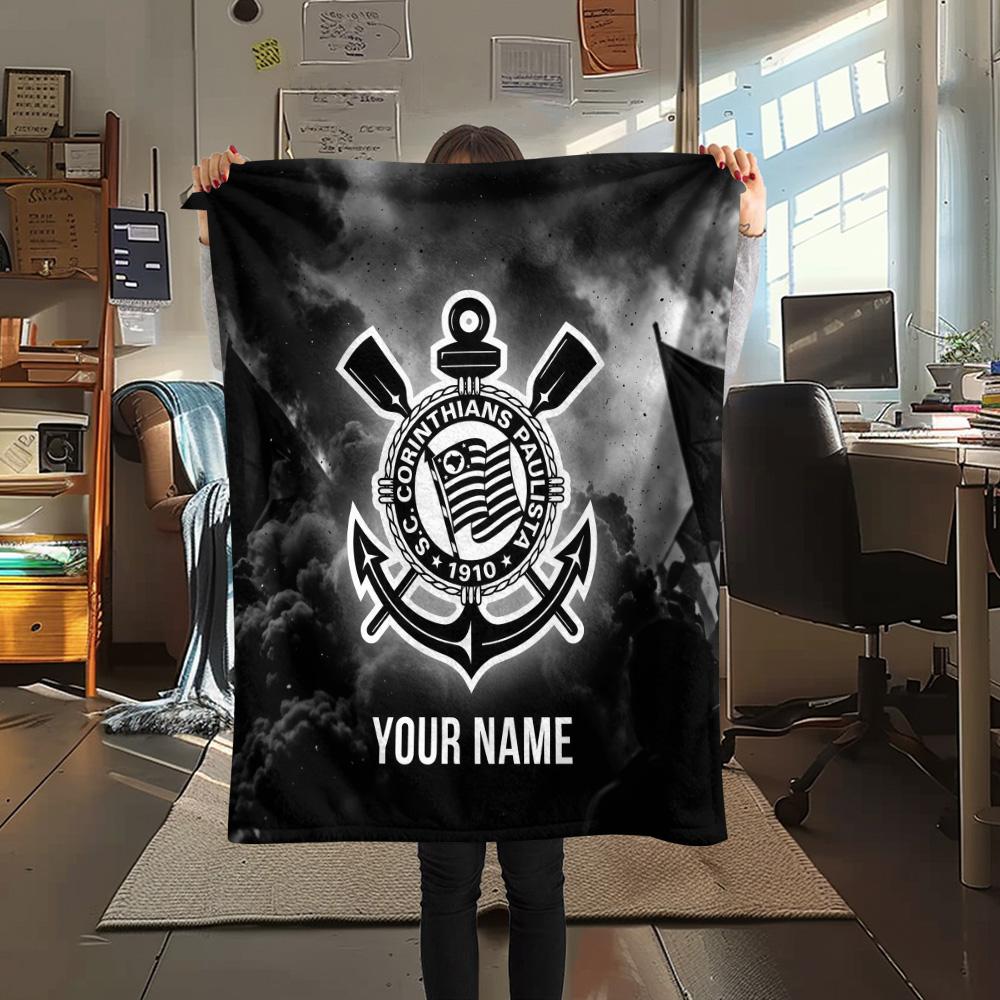Custom Name Corinthians Flannel Blanket, High quality Comfortable for All Seasons, Home Decor, Warmth and Comfort