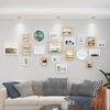 Простая стильная фотостена, пейзажная картина, украшение, креативная комбинированная стена для экспозиции без сверления в гостиной