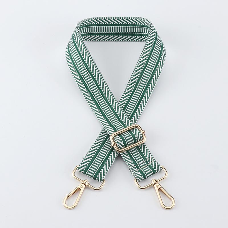 Широкий сменный ремень для сумки в этническом стиле - на одно плечо или через плечо