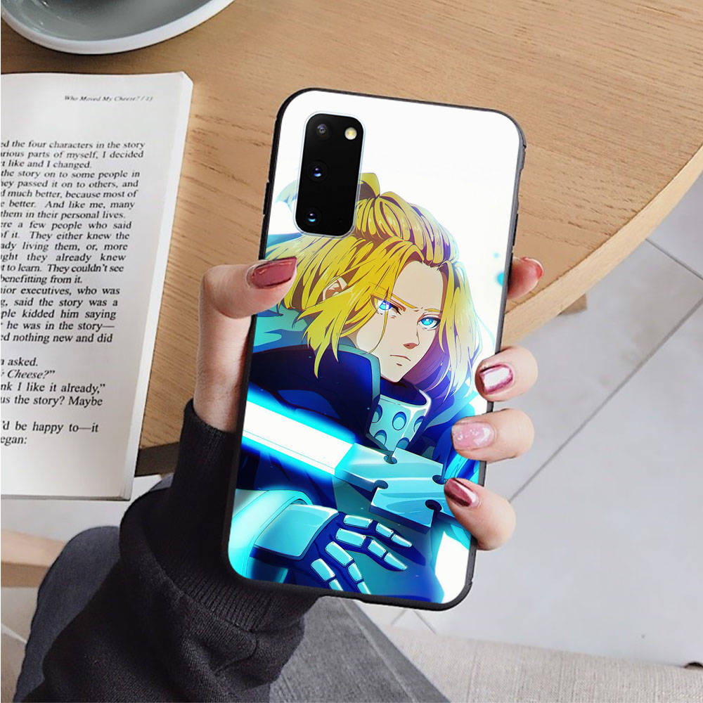 AD60 Fire Force Tokyo Black Case for Xiaomi Poco X6 M5 M6 F5 F6 F1 C65 C55 C50 C51 C40 Redmi Note 7 8 14C A3X 13C 12C 11 10A 9C Pro Sofe Cover