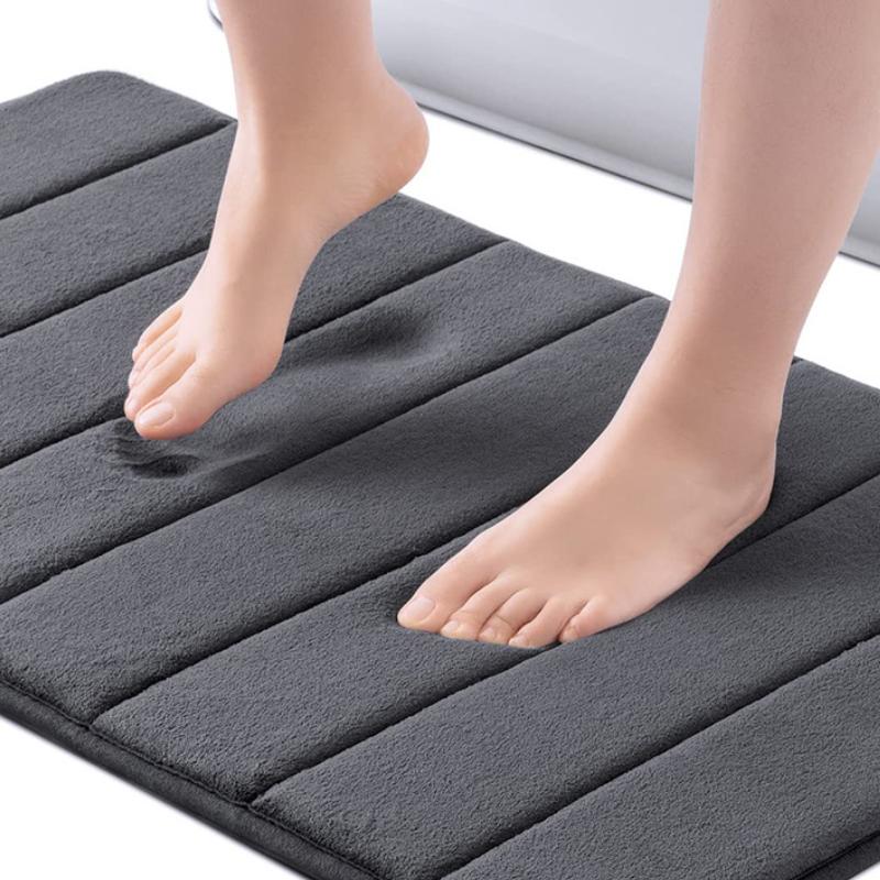 3 шт. коралловый флис коврик для ванной комнаты набор нескользящий впитывающий U-образный коврик для унитаза моющиеся коврики для ванной ковер домашний декор