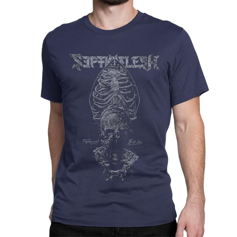Men Womens TShirts Septicflesh Metal Band Rock Fun Cotton Tee Shirt Short Sleeve Meshuggah T Shirt Clothing Size Streetwear