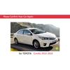 for TOYOTA Corolla 2014 2015 2016 MK11 E160 Levin Luxurious Chrome Door Handle Car Covers Accessories Car Stickers Car Styling