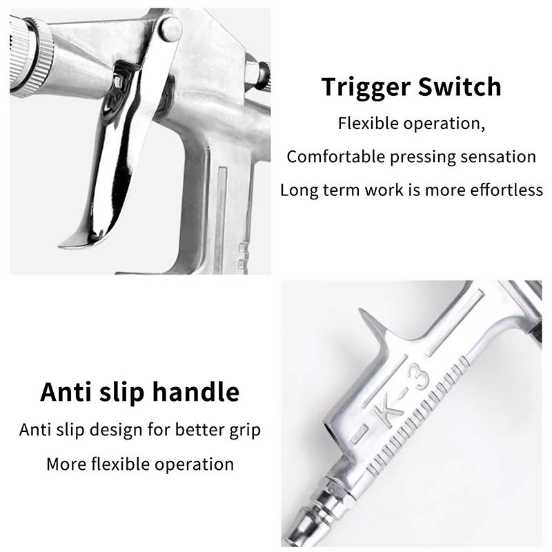 Мини-краскопульт 125 мл, сопло 0,5 мм, пневматический распылитель, профессиональный аэрограф для покраски и ремонта автомобилей