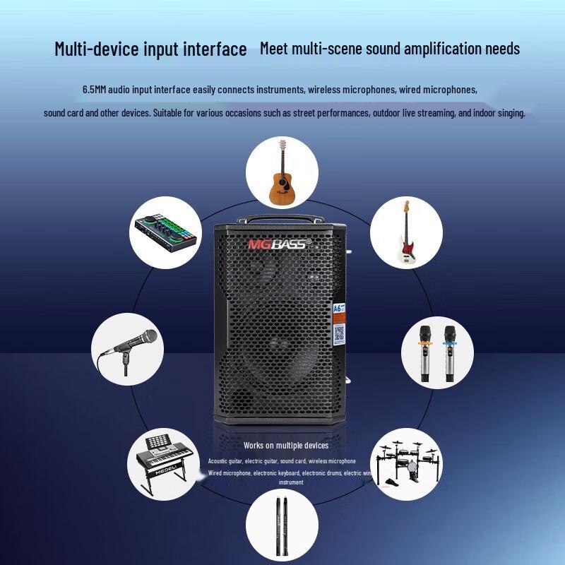 Miga A6 Portable Instrument Speaker Kit