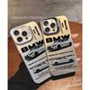 MLKL5 Модный чехол для телефона для iPhone 17 16 15 14 13 12 11 Pro Max Для серии BMW Чехол для телефона Ударопрочный защитный корпус Аксессуары Наклейка