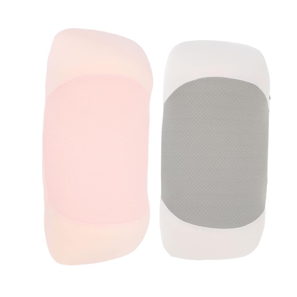 Lumbar Support Pillow for Sleeping Ergonomic Memory Foam Removable Cover Lower Back Pillow for Bed