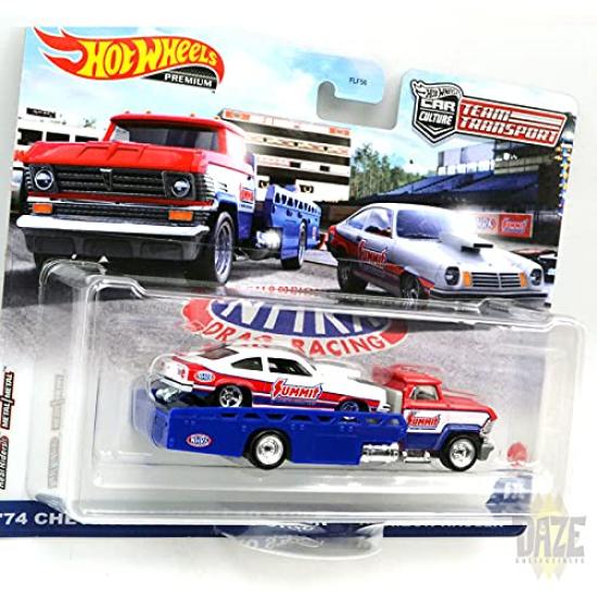 MATTEL HOTWHEELS 1:64 Scale Team Transport M Case ['74 Chevrolet Vega Pro Stock & Horizon Hauler] [Предмет]