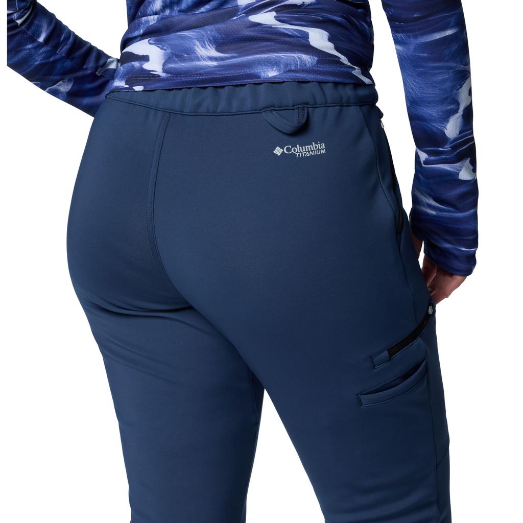 Columbia Vest Canyon High-Rise Softshell Pant, Womens navy Trousers