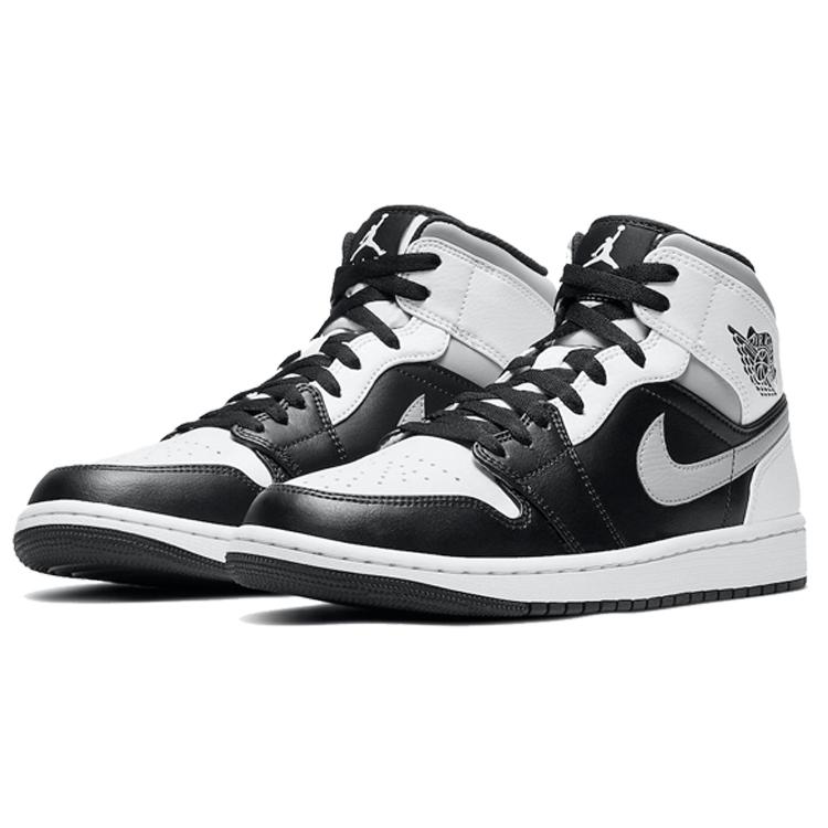 Air Jordan 1 Mid 'White Shadow' (Unisex) Vintage Basketball Shoes 554724 073