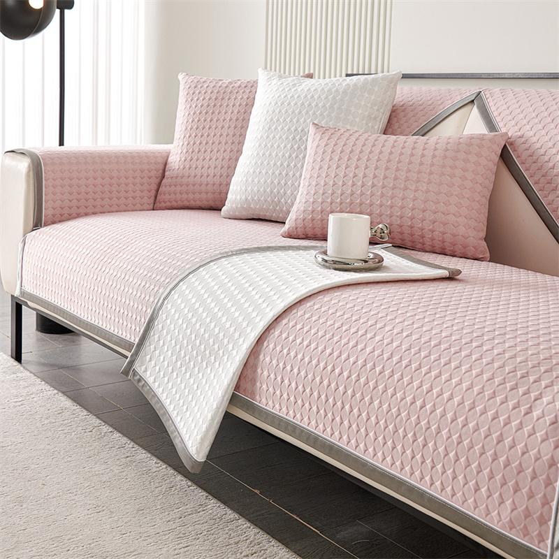 Чехол для дивана Ice Silk для гостиной, летняя прохлада, полотенце для дивана, нескользящее, универсальное, протектор для дивана, домашний декор