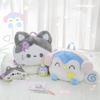 RosyPosy Soft Set, Plush Big Face Bag, Cute Large Capacity Crossbody Shoulder Doll Big Head Bag Student Backpack