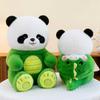 Cute Little Dinosaur Turned Into Panda Doll Rag Doll Children Sleeping Doll Men and Women Birthday Gift