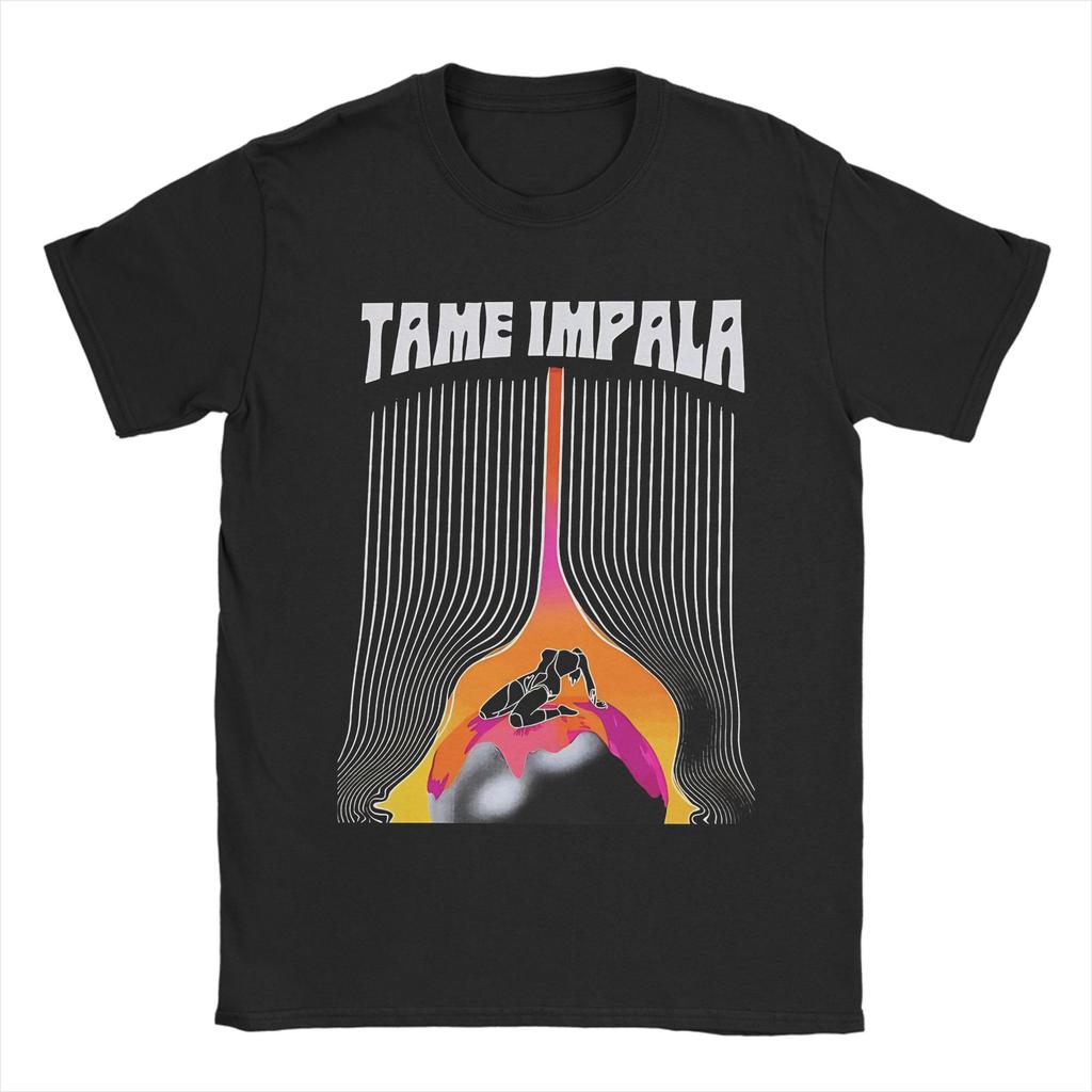 Mens Womens Tame Impala rock metal band T Shirt 100% Cotton New Arrival T-Shirt  Clothing Outfits