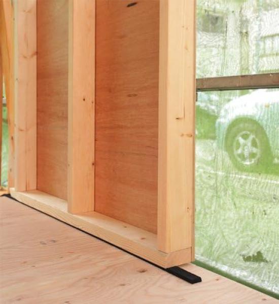 Nitoms Residential Airtight Packing Ept Sealer Thickness 20mm x Width 30mm x Length 2m Set of 2 Made in Japan Waterproof Durable Heat Resistant