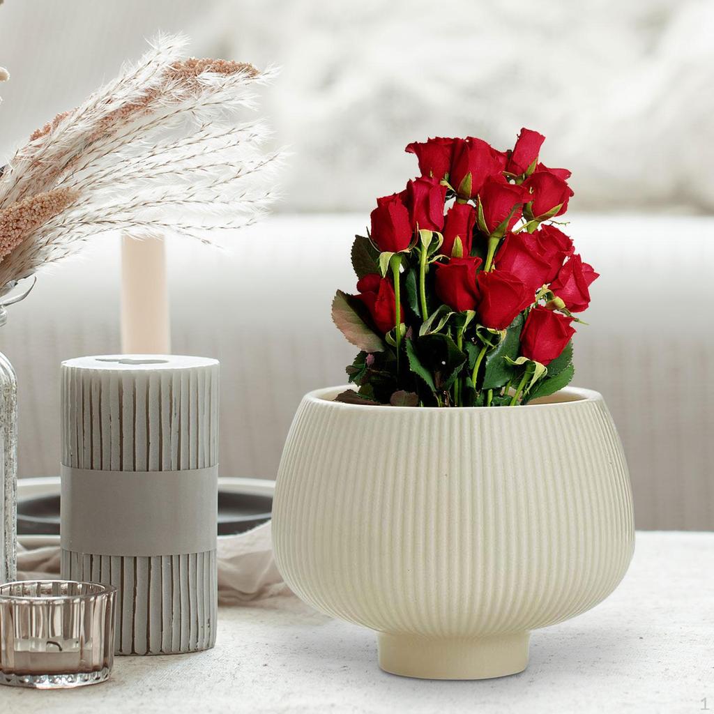 Керамический горшок для растений, контейнер, декоративная ваза для цветов для спальни в помещении