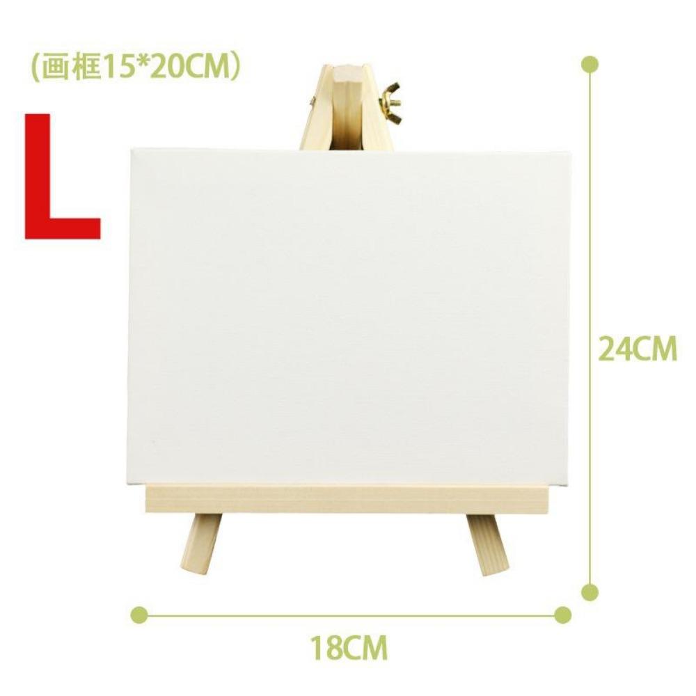 1 комплект, деревянный мини-мольберт для художника, картина маслом, белый холст, ткань для рисования, мебель, мебель для живописи, товары для творчества на холсте