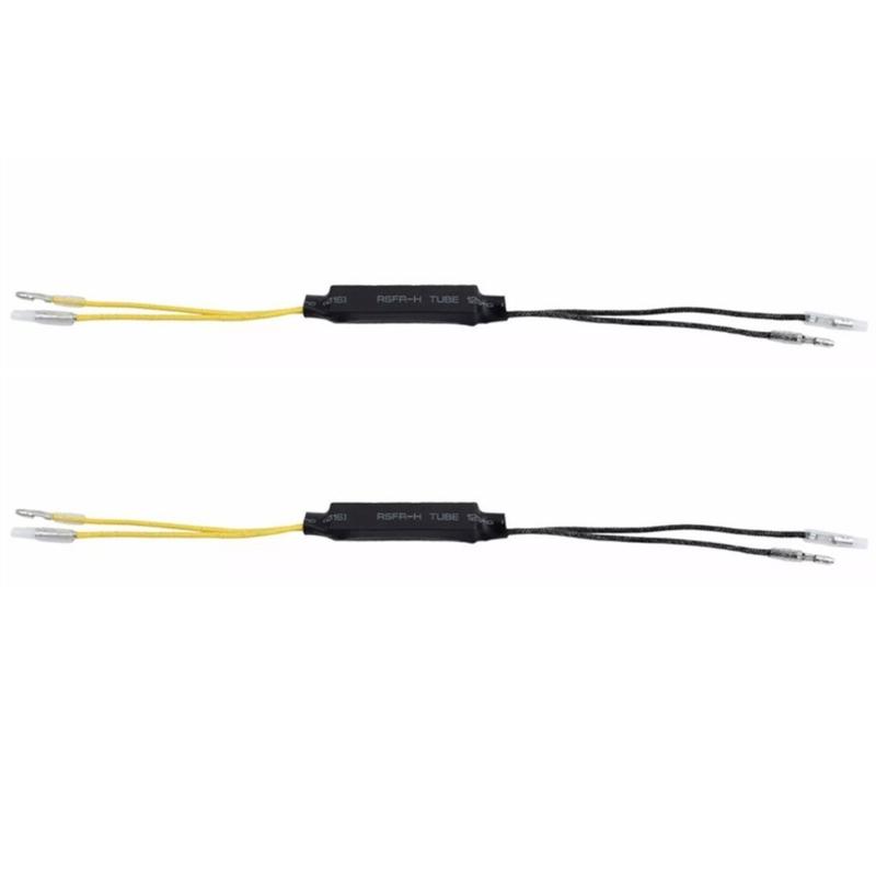 1 пара цементного сопротивления мотоциклетный указатель поворота декодер сопротивления 21 Вт 12 В светодиодный световой резистор нагрузки мигалка