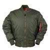 Winter Bomber Jacket Air Force Padded Jacket for Men and Women Reversible Men's Jacket