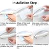 Transparent Car Door Handle Bowl Sticker Anti-collision Strip for Volvo XC40 V40 XC90 V90 V60 XC60 S80 S60 S90 C40 V70