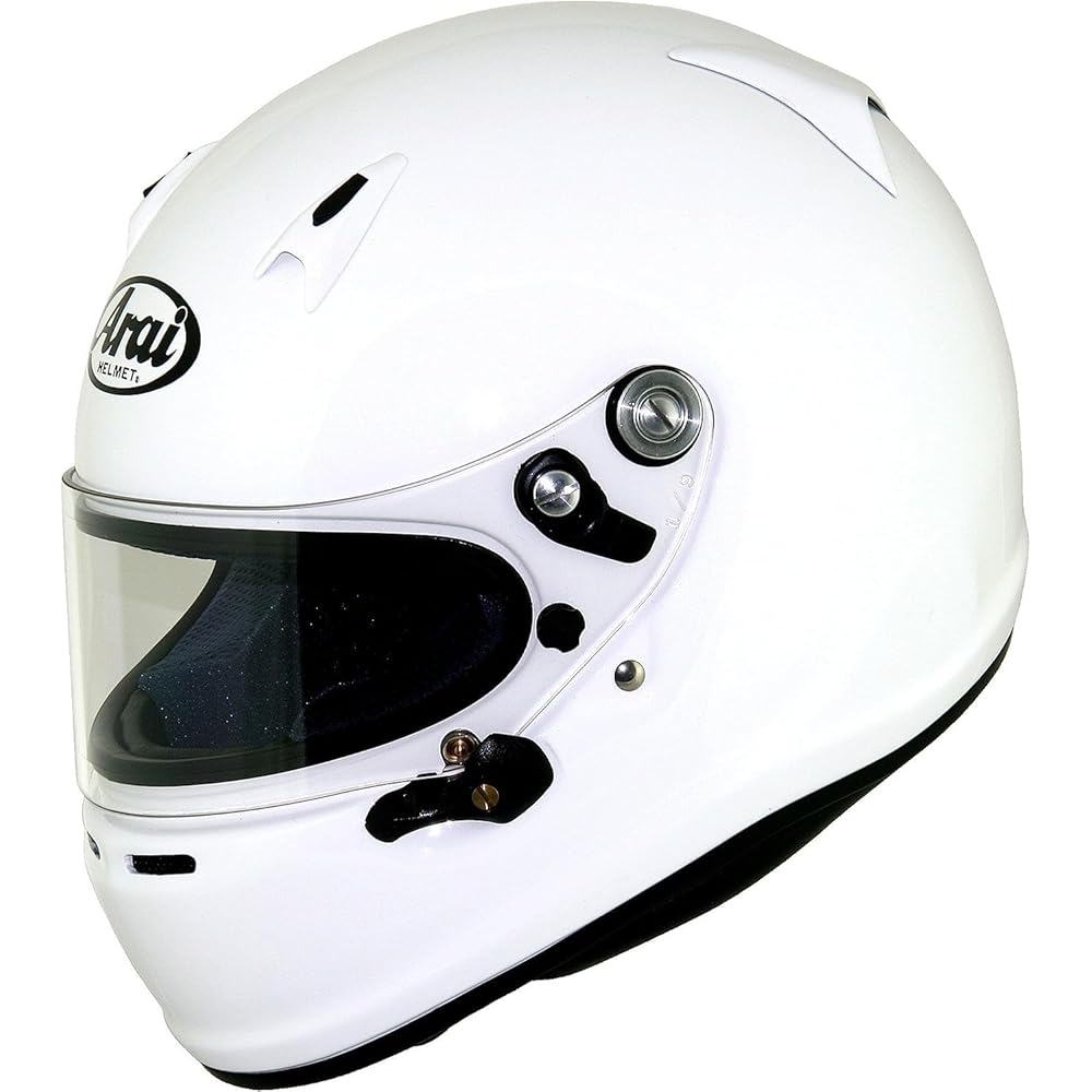 Arai SK-6 PED Full-Face Helmet, Karting Competition Model, Size 57-58cm (M) SK-6-PED M (Head Circumference 57cm-58cm)