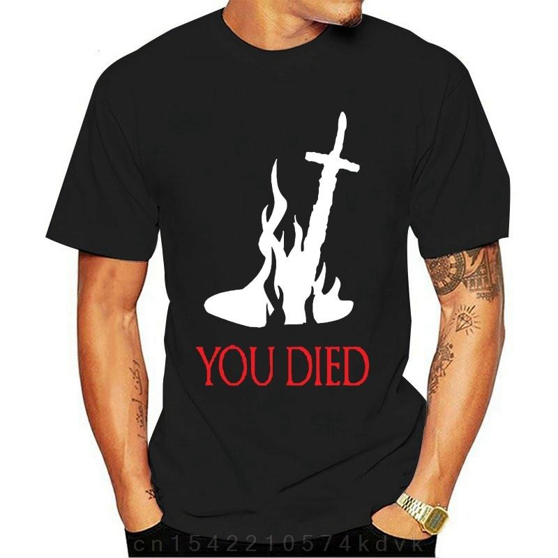 Souls 2 Died Bonfire Tshirt Edition Praise Prepare Sun Cotton Tshirt Fashion Mens Short Sleeve T Shirt