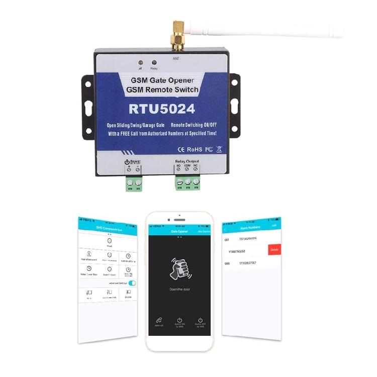 RTU5024 Обновленный GSM Открыватель Ворот Беспроводной Дистанционный Переключатель Реле Переключатель Открыватель Двери