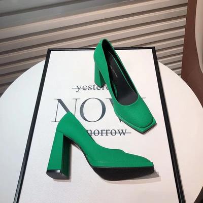 2025 Весна Дизайнерские Женские Туфли-Лодочки Модные Неглубокие Туфли Без Застежек Женские Комфортные Туфли На Высоком Каблуке Офисные Дамы