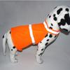 Светоотражающий жилет для собак, флуоресцентная одежда повышенной видимости для собак, светящаяся одежда для маленьких, средних и больших собак.