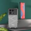 KEYSION Shockproof Armor Case for Xiaomi 14T Pro 5G Soft Silicone+PC Transparent Honeycomb Phone Back Cover for Xiaomi 14T 5G