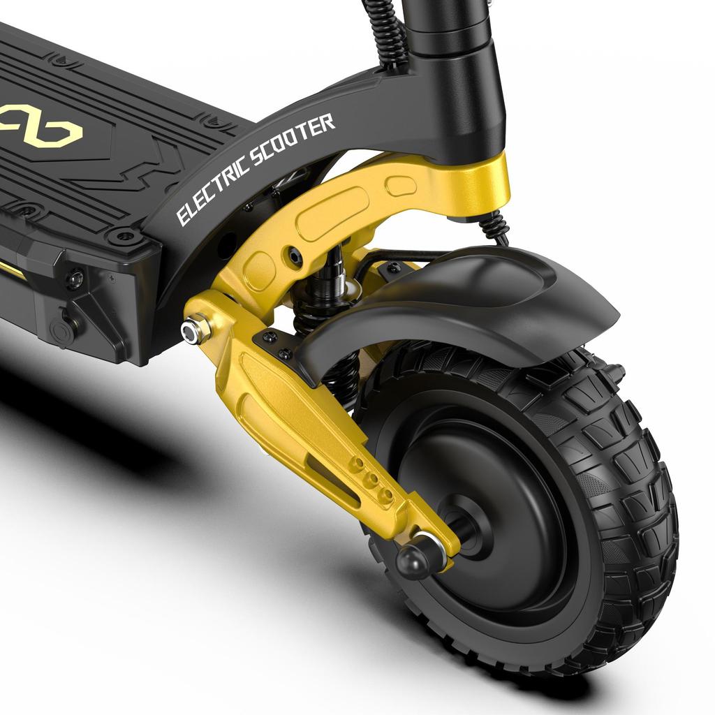 OOTD S30 City Уличный Электросамокат Для Взрослых 1200 Вт Двойной Мотор 52 В 23,4 Ач Аккумулятор 10 Дюймовые Внедорожные Шины Складной Электросамокат