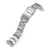 20mm Metal Watch Band Stainless Steel Oyster Bracelet V Clasp for Seiko First Diver Modern Design 62MAS