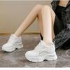 Fashionable New Comfortable Women's Shoes Spring and Autumn Lace Up Elegant Solid Color Mesh Breathable Sports and Leisure Shoes