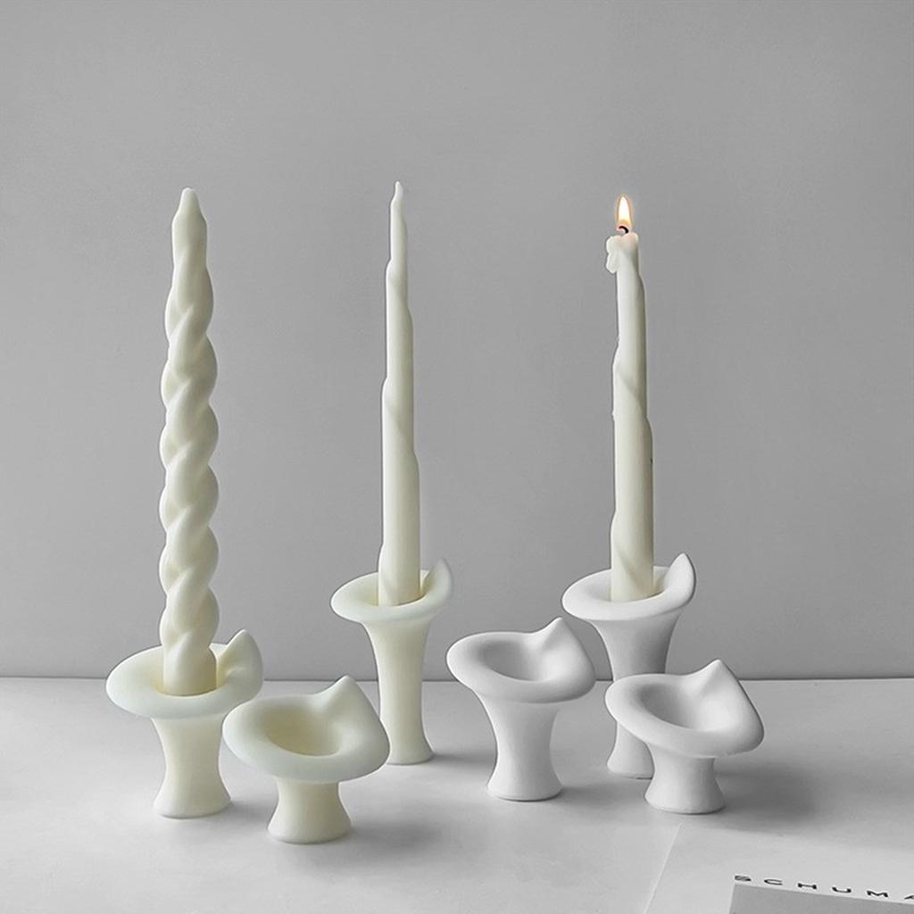 Силиконовые формы для подсвечников, формы для свечей, силиконовые формы для поделок, форма для фигурок, подходящая для подсвечника