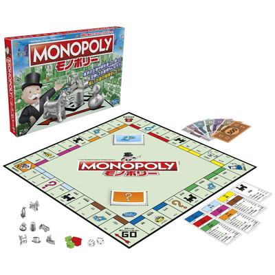 Hasbro Монополия Классическое Обновление Названия Мест Токио Настольная Игра Популярная Детская Японская Версия Семейная Образовательная Игра Игра для Вечеринки Дети от 8 лет