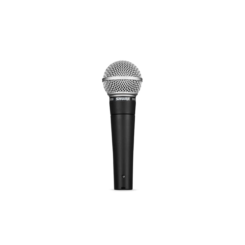 Динамический микрофон SHURE SM58-LCE: Без выключателя ON/OFF, Однонаправленный, Кардиоидный, XLR, Проводной, для Вокала, Пения, Живых Выступлений, Записи, DTM