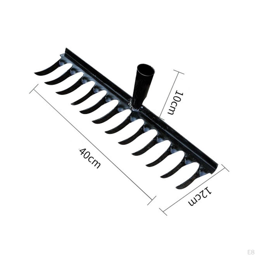 Садовые грабли Головка Инструмент Высокомощный Многофункциональный Ручной Уровень Лист