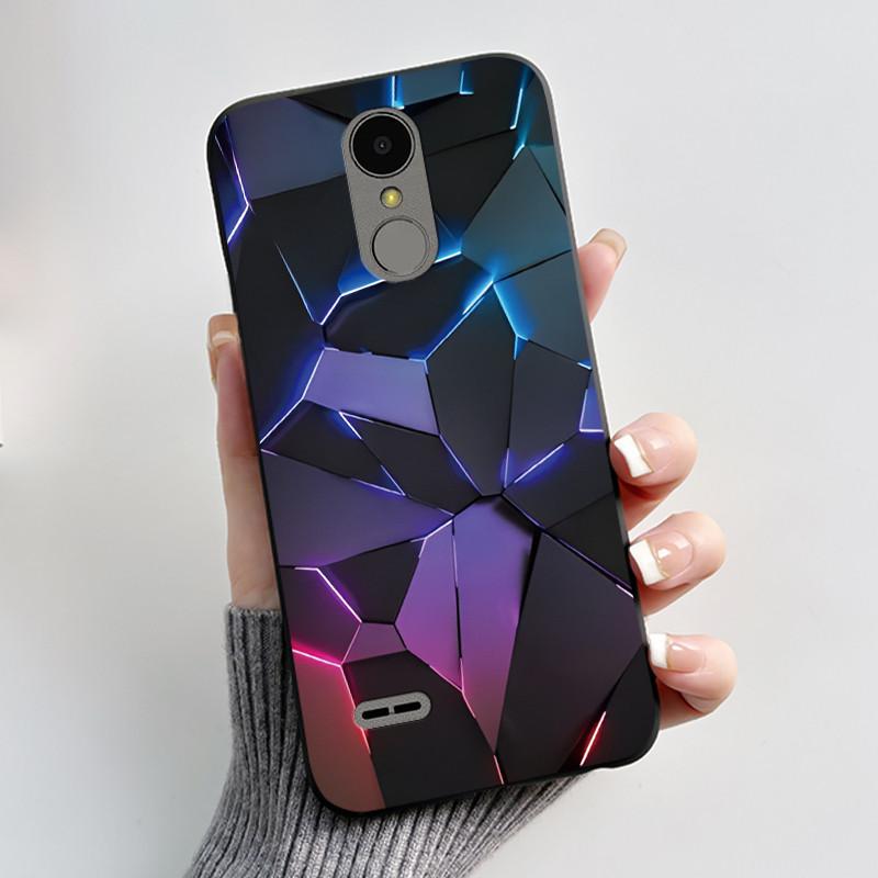 Чехол для LG K4 2017 X230/LG K8 2017 X300 Тонкий Чехол Эстетичный Роскошный Милый Крутой Мальчики Девочки Черный Матовый Мягкий Силикон Задняя Крышка